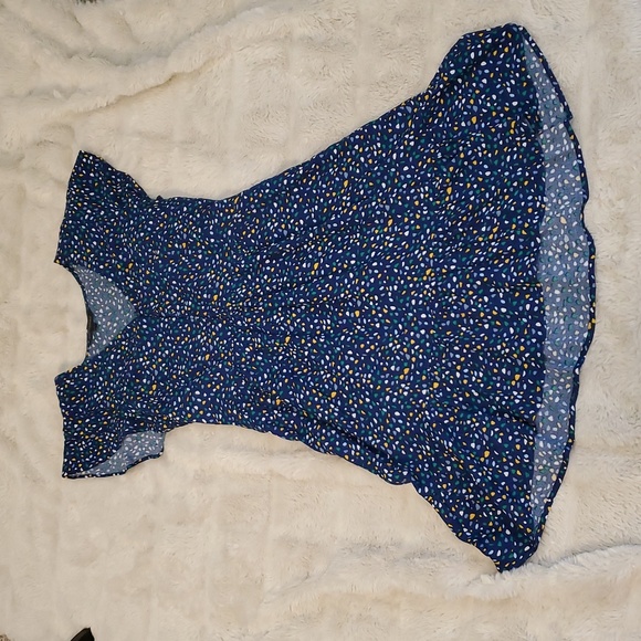 Banana Republic Navy V Neck Dress S - Picture 7 of 13